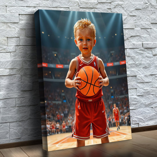 O Craque do Basquete — quadro personalizado