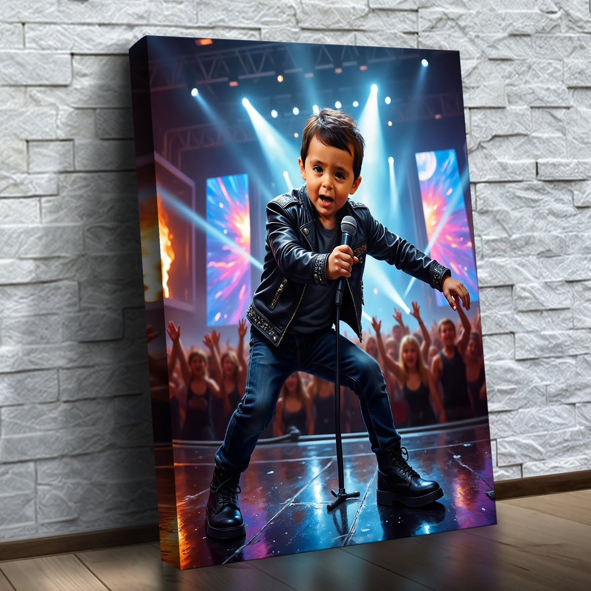 O Astro do Rock — quadro personalizado